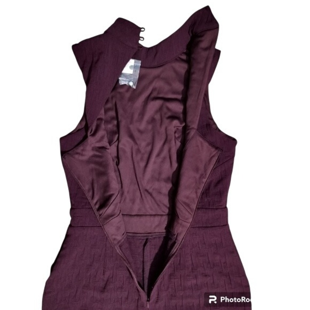 New Anthropologie Jumpsuit Eva Franco Textured Mock Neck Plu Size XS - Picture 10 of 17